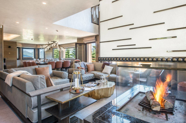 villa in Courchevel : Rent this 8 bedrooms luxury chalet in Nogentil Courchevel 1850 - Photo 4