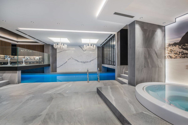 villa in Courchevel : Rent a brand new chalet of 900 sqm located in Courchevel 1850 - Photo 25