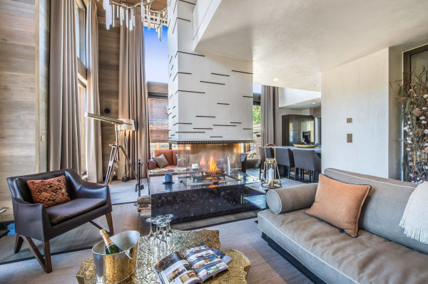 villa in Courchevel : Rent this 8 bedrooms luxury chalet in Nogentil Courchevel 1850 - Photo 5