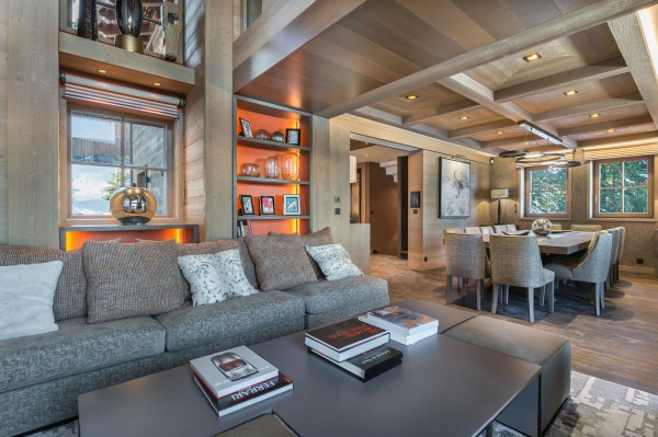 villa in Courchevel : Rent a brand new chalet of 900 sqm located in Courchevel 1850 - Photo 17