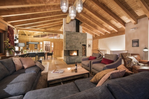 villa in Zermatt : Rent this wonderful 10 bedrooms chalet in Zermatt. - Photo 9