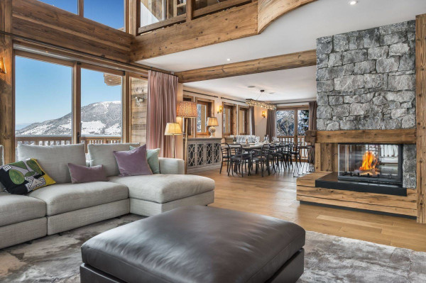 villa in Courchevel : Rent this brand new chalet with a great location in Courchevel Moriond 1650 - Photo 4