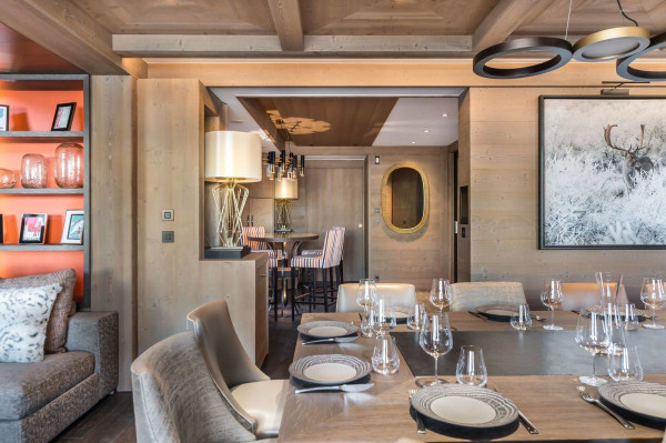 villa in Courchevel : Rent a brand new chalet of 900 sqm located in Courchevel 1850 - Photo 6