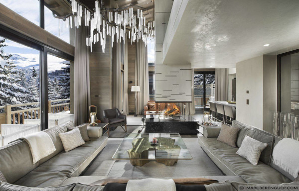 villa in Courchevel : Rent this 8 bedrooms luxury chalet in Nogentil Courchevel 1850 - Photo 6