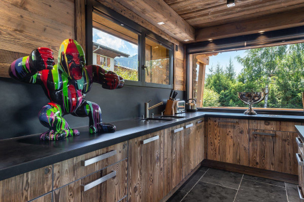 villa in Megève : Rent this exceptional chalet in Megeve Center. - Photo 10
