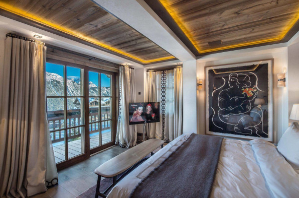 villa in Courchevel : Rent a Wonderful chalet in the most prestigious area of Courchevel. - Photo 13