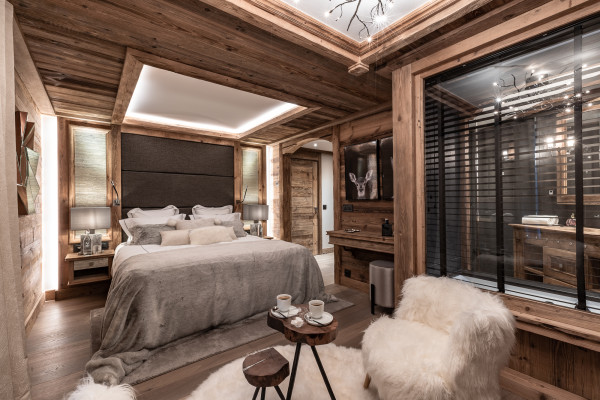 villa in Chamonix : Rent this luxurious chalet with indoor swimming pool with a high level of comfort. - Photo 15