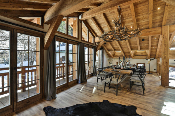 villa in Chamonix : Rent this chalet perfect for large group of 22 guests in Les Tines. - Photo 9