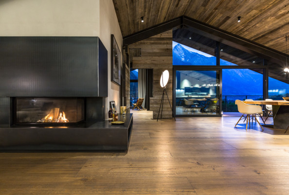 villa in Chamonix : Rent this very modern chalet with stunning views - Photo 7