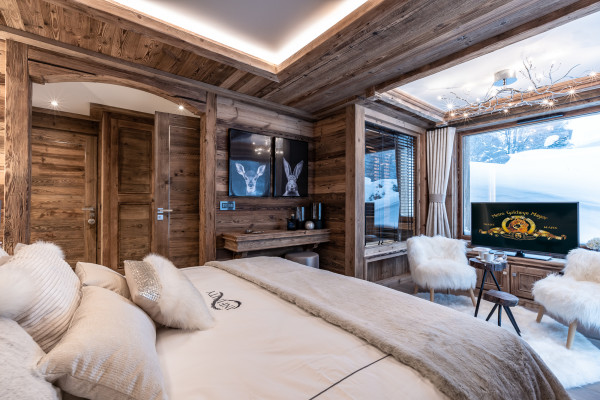 villa in Chamonix : Rent this luxurious chalet with indoor swimming pool with a high level of comfort. - Photo 13