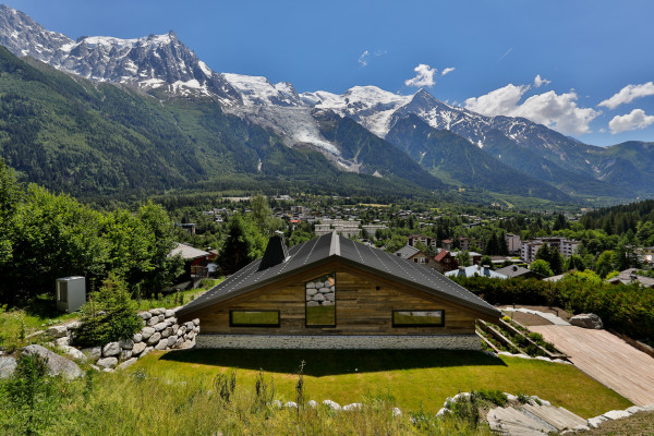 villa in Chamonix : Rent this very modern chalet with stunning views - Photo 8