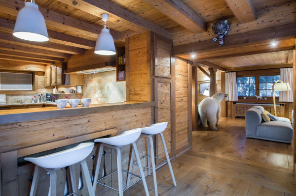 villa in Meribel : Rent this chalet located in Mussillon, close to the slopes. - Photo 8