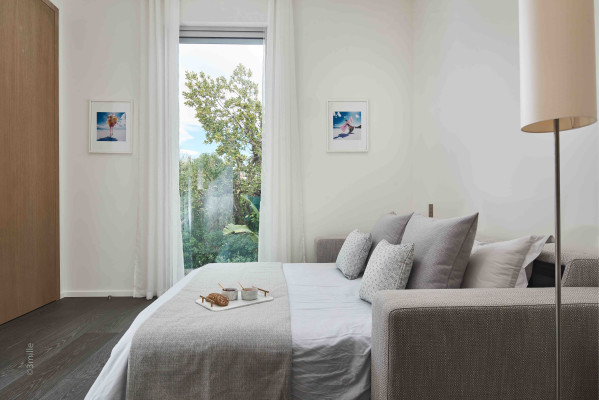 villa in Cap d'Antibes : Rent this modern villa with a lovely view on the roof top. - Photo 13