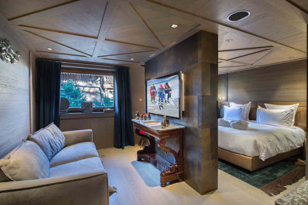 villa in Courchevel : Rent this luxurious 5 bedroom chalet, catered, with all the amenities . - Photo 8