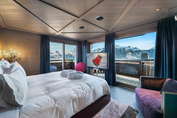 villa in Courchevel : Rent this luxurious 5 bedroom chalet, catered, with all the amenities . - Photo 7