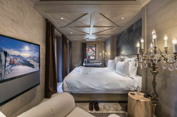 villa in Courchevel : Rent this luxurious 5 bedroom chalet, catered, with all the amenities . - Photo 6