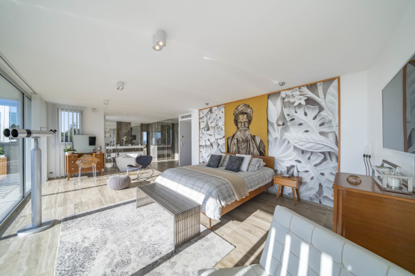 villa in Cannes : Rent this brand new modern villa in Cannes Croix des Gardes with a stuning 180 degree sea view - Photo 19