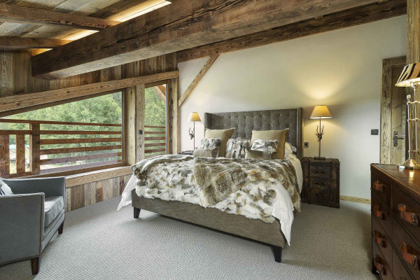 villa in Megève : Rent this luxurious 5 bedrooms chalet on the edge of Rochebrune, over-looking the stunning Mont Charvin. - Photo 8