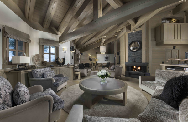 villa in Courchevel : Rent this ski in / Ski out Chalet on the Cospillot slopes for 12 guests. - Photo 5