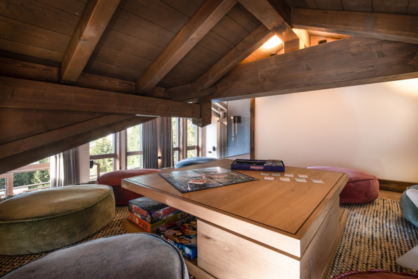 villa in Courchevel : Rent this brand new chalet in Courchevel 1850 close to the slopes, with a lovely spa. - Photo 23