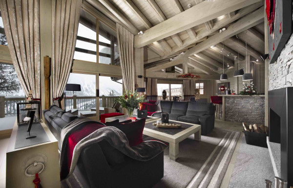 villa in Saint-Bon-Tarentaise : Rent this 5 bedrooms luxurious chalet on the slopes in Courchevel 1850 - Photo 6