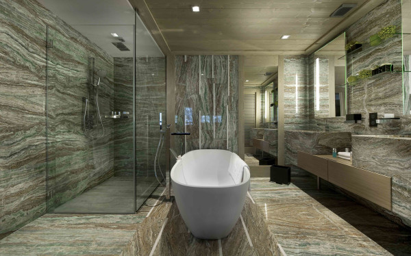 villa in Courchevel : Rent this ski in / Ski out Chalet on the Cospillot slopes for 12 guests. - Photo 8