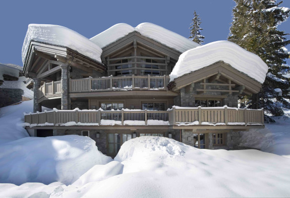 villa in Saint-Bon-Tarentaise : Rent this 5 bedrooms luxurious chalet on the slopes in Courchevel 1850 - Photo 0