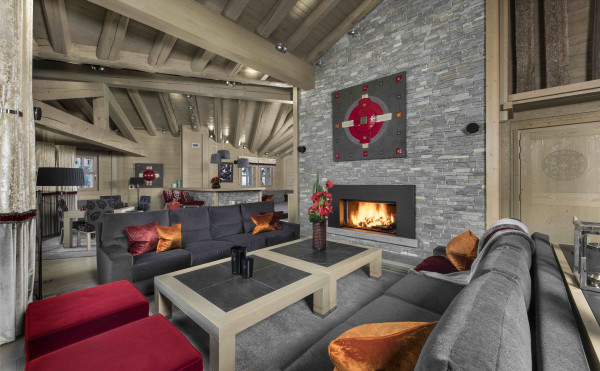 villa in Saint-Bon-Tarentaise : Rent this 5 bedrooms luxurious chalet on the slopes in Courchevel 1850 - Photo 3
