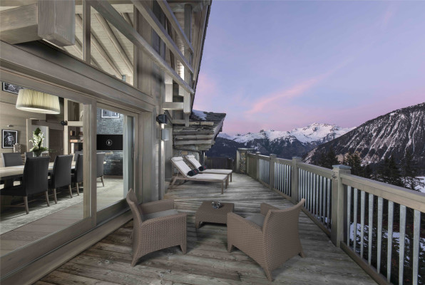 villa in Courchevel : Rent this ski in / Ski out Chalet on the Cospillot slopes for 12 guests. - Photo 1