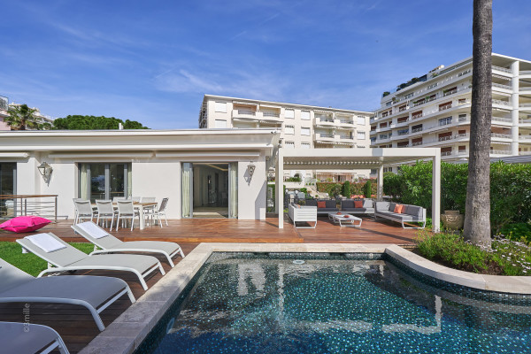 villa in Cannes : Rent this unique property located on the Famous Croisette within walking distance to all the amenities, restaurants, nightlife of Cannes - Photo 29