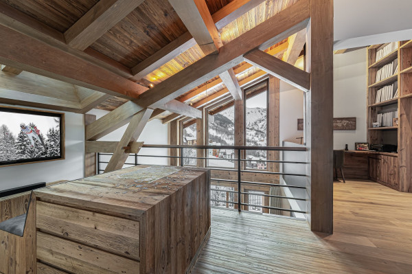 villa in St Martin de Belleville : Rent this ski in ski out chalet in St Martin de Belleville for 14 guests. - Photo 18