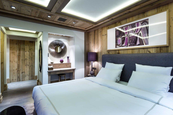 villa in Courchevel : Rent this ultimate luxury chalet of 6 ensuite bedrooms located in les Chenus. - Photo 14