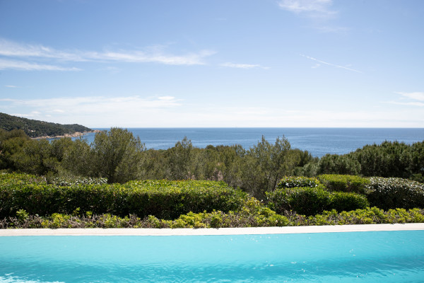 villa in St Tropez : Rent this sea view property in a private gated and secured domain in St Tropez. - Photo 24