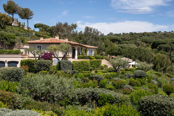 villa in St Tropez : Rent this sea view property in a private gated and secured domain in St Tropez. - Photo 19