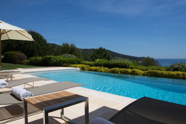 villa in St Tropez : Rent this sea view property in a private gated and secured domain in St Tropez. - Photo 20