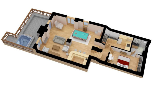 villa in Meribel : Rent this prestigious and comfortable chalet for 10 guests in Méribel Le Raffort. - Photo 26