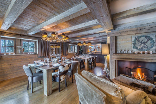 villa in Meribel : Rent one of the most luxurious chalet of Méribel with a wellness area, indoor pool for 15 guests. - Photo 3