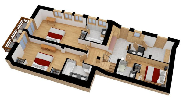villa in Meribel : Rent this prestigious and comfortable chalet for 10 guests in Méribel Le Raffort. - Photo 27