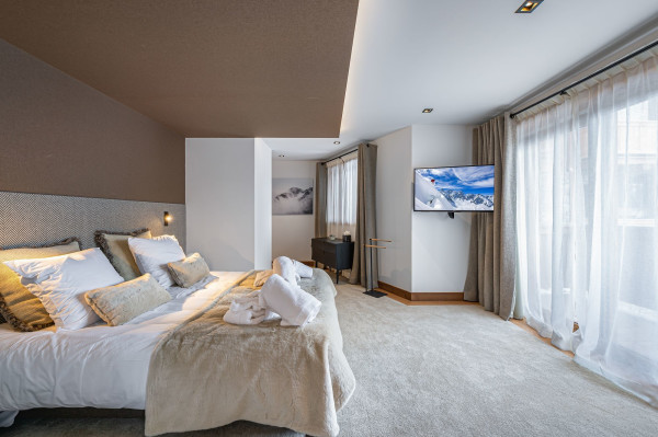 villa in Courchevel : Rent this chalet built in 2019 with all the amenities you may need for a lovely stay. - Photo 14