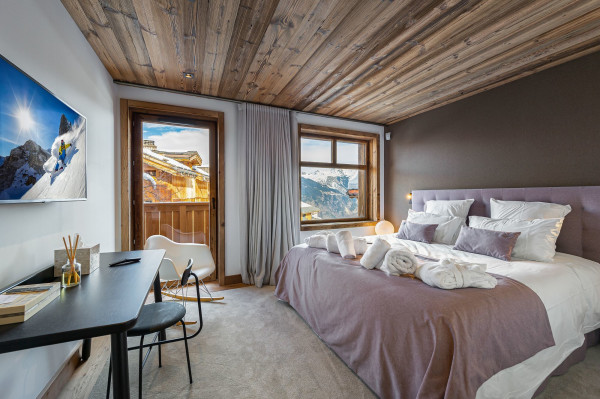 villa in Courchevel : Rent this brand new chalet in Courchevel Village for 14 guests. - Photo 3