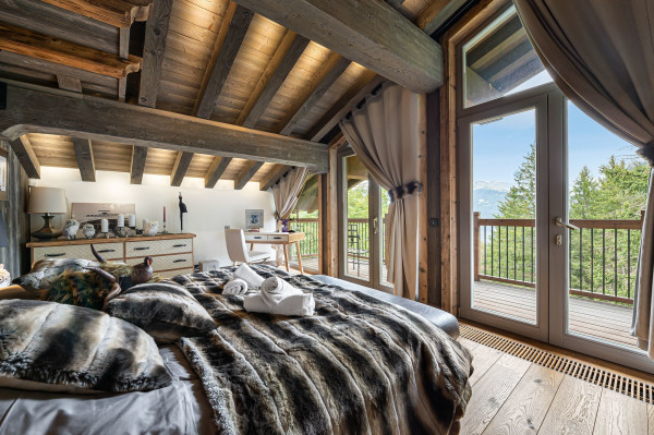 villa in Courchevel : Rent this 6 bedrooms chalet in Belvedere with a large well ness area. - Photo 18