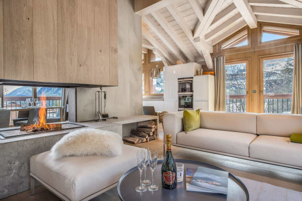 villa in Courchevel : Rent this beautiful new modern chalet in Courchevel Village for 11 guests. - Photo 6