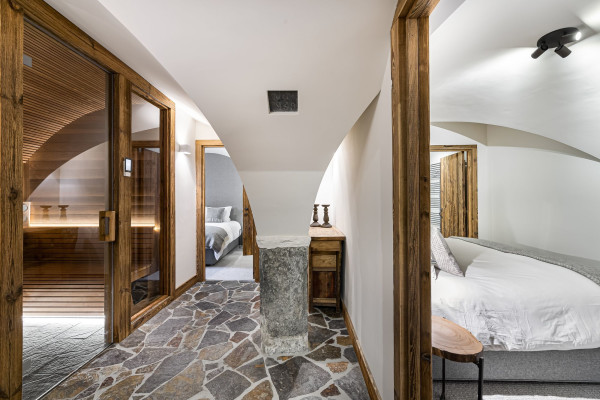 villa in St Martin de Belleville : Rent this renovated barn for 10 guest in Villarabout. - Photo 17