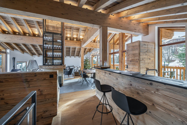 villa in Courchevel : Rent this chalet built in 2019 with all the amenities you may need for a lovely stay. - Photo 8