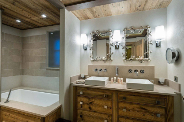 villa in Courchevel : Rent this ultimate luxury chalet of 6 ensuite bedrooms located in les Chenus. - Photo 9