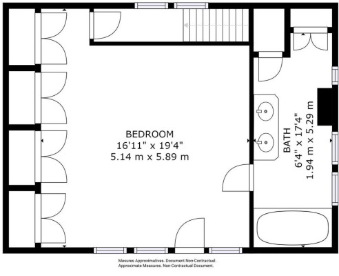 villa in Courchevel : Rent this  typically ski in ski out Savoyard mountain chalet - Photo 19