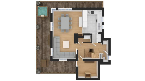 villa in Courchevel : Rent this beautiful ski in / Ski out chalet in the area of Belvedere in Courchevel Moriond. - Photo 24