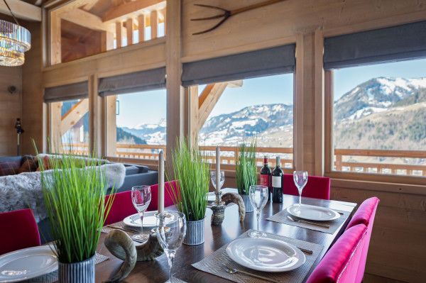 villa in Megeve : Rent this warm and welcoming chalet up to 10 guest in Megeve in the hamlet of Rochebrune - Photo 4