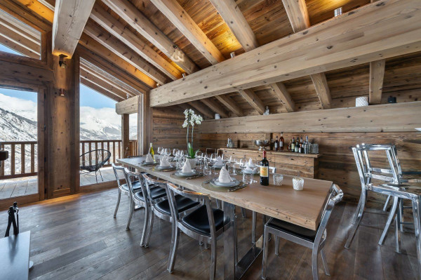 villa in St Martin de Belleville : Rent this modern chalet located in St Martin de Belleville with an indoor swimming pool - Photo 3