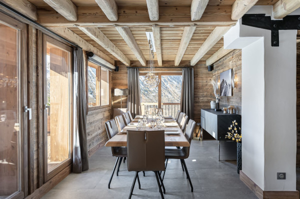 villa in St Martin de Belleville : Rent this traditional but modern chalet in La Villette area in St Martin de Belleville. - Photo 5